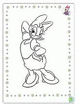 Coloring Duck Daisy Dinokids Book Coloringdisney Pages sketch template