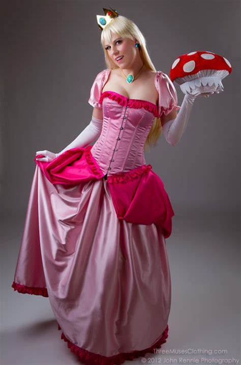 Princess Peach Dress Peach Costume Princess Peach