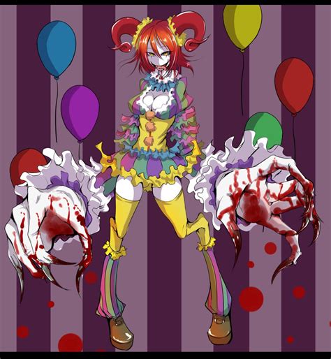 clown girl by kuzusanpai on deviantart