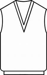 Coloring Sweater Pages Vest Comments Ultra sketch template