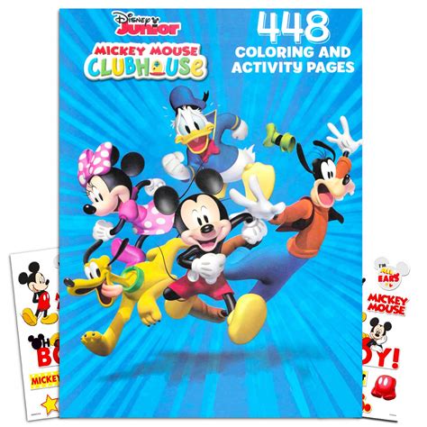 buy disney mickey mouse gigantic coloring book bundle  stickers
