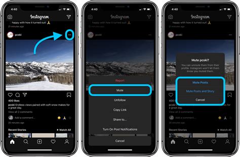 iphone how to mute someone on instagram 9to5mac