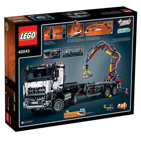 lego technic mercedes benz arocs   car toy building sets
