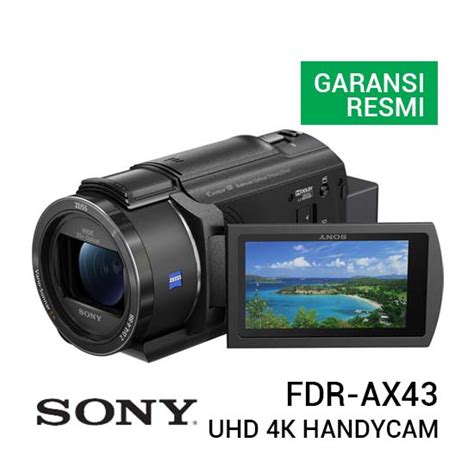 sony fdr ax uhd  handycam camcorder harga terbaik