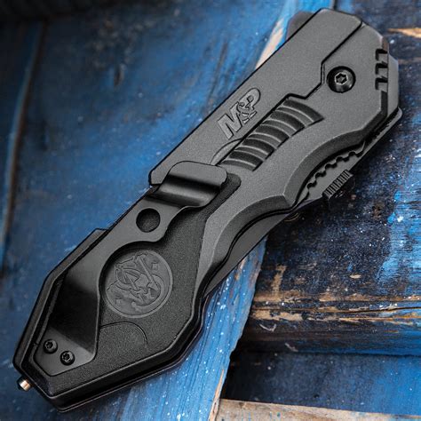 smith wesson mp assisted opening tactical pocket knife budkcom