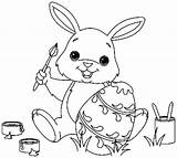 Bunny Coloring Pages Adults Easter Printable Color Print Getcolorings Colorin sketch template