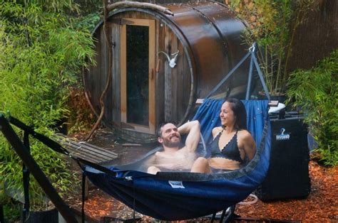 Hammock Doubles As A Portable Hot Tub Designs And Ideas On Dornob
