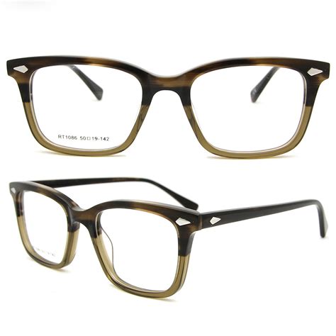 classic handmade acetate optical frame eyewear factory supply optical frames rt china
