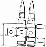 Ammunition Handgun Ammo sketch template