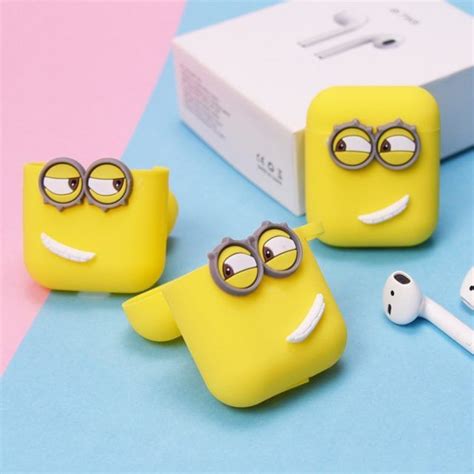 yellow protective silicone cover  airpods case airpod case