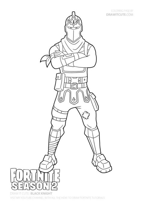 pin  fortnite coloring pages