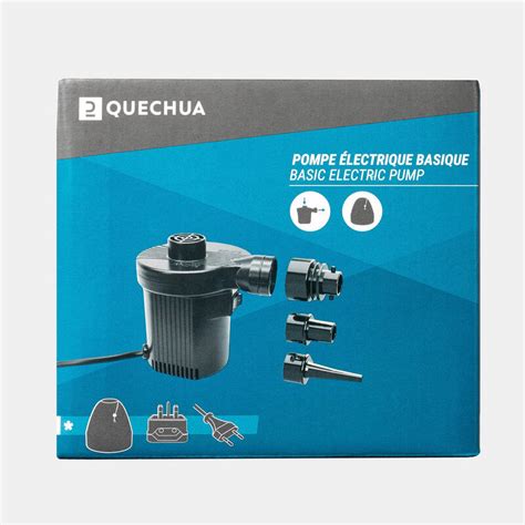 quechua elektrische pomp voor de camping netvoeding decathlon