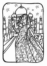 Princesse Mercredi Indienne Castillon Marion Pyjamasque Encequiconcerne Greatestcoloringbook sketch template