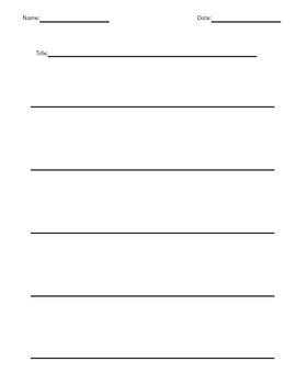 double lined paper printable  handwriting  lined