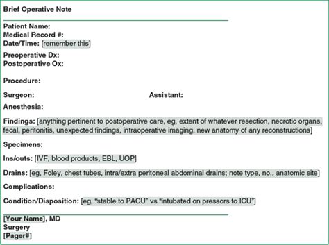 write  note fast introduction resident readiness general