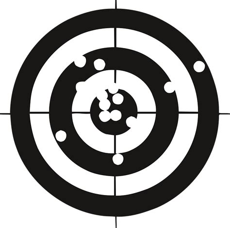cieľ nitkový kríž diery po vektorová grafika zdarma na pixabay