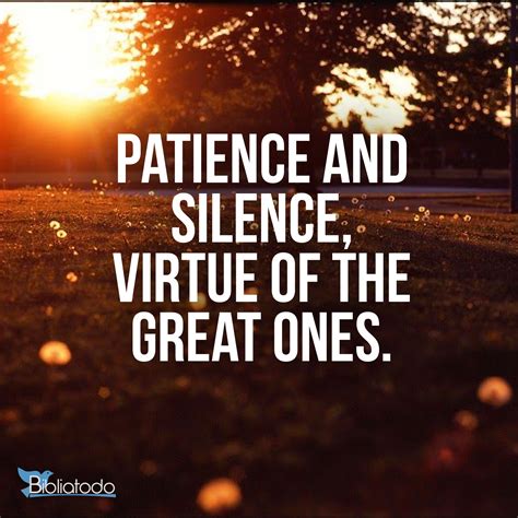 patience  silence virtue   great  christian pictures
