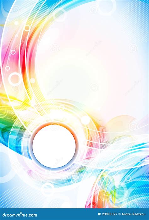 colorful page template stock vector illustration  bubble