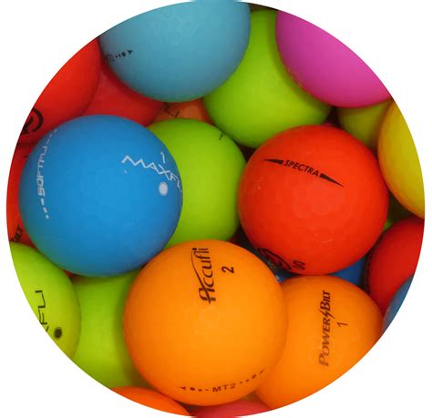 matte coloured golf balls  hand golf balls