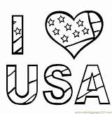 Coloring Usa Pages Printable Popular Kids Most Online July Boys Color Sheets Girls Fourth American 4th Fireworks Kid sketch template