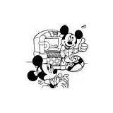 Mickey Mouse Coloring sketch template