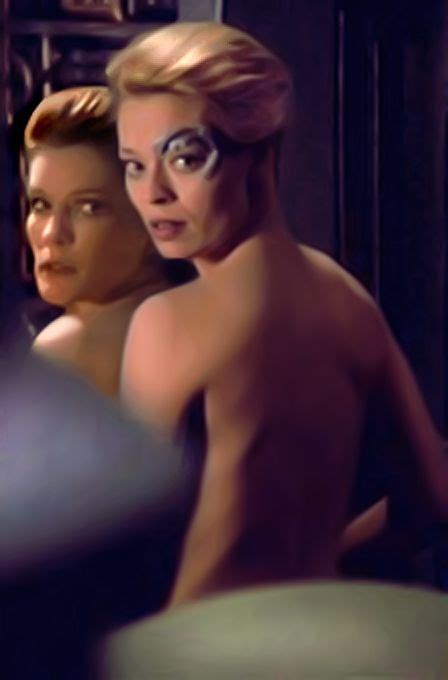 Star Trek Voyager Kathryn Janeway Seven Of Nine 6 By