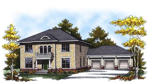 traditional style   bed  bath  car garage craftsman house colonial house plans