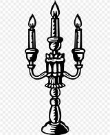 Candlestick Candelabra sketch template