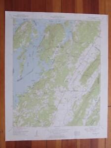 ten mile tennessee  original vintage usgs topo map ebay