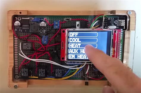 wifi controlled thermostat embedded lab