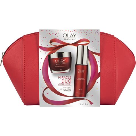 olay regen miracle duo gift pack  woolworths