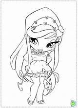 Coloring Pixies Pop Pages Dinokids Winx Print Club Clipart Close Library Popular sketch template