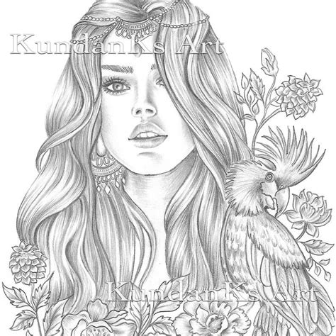 printable aesthetic coloring pages  adults conlynaiman