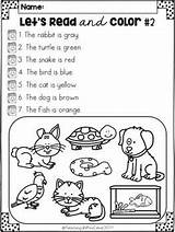 Reading Read Comprehension Color Activities Grade Draw Directions Worksheets Following Kindergarten Worksheet Kids English Teaching Preschool Science Sentences Listening Follow sketch template