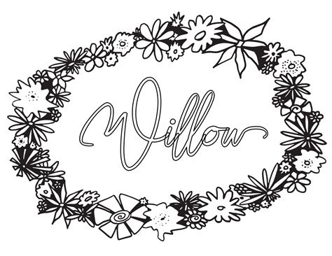 willow coloring pages  printables stevie doodles