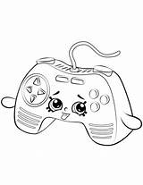 Coloring Controller Shopkin Pages Console Connie Season Game Kleurplaat Drawing Shopkins Xbox Printable Kleurplaten Supercoloring Dolls Print Color Getdrawings Lips sketch template