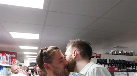 Kiss In At Sainsbury S After Gay Couple Ejected Uk News Sky News