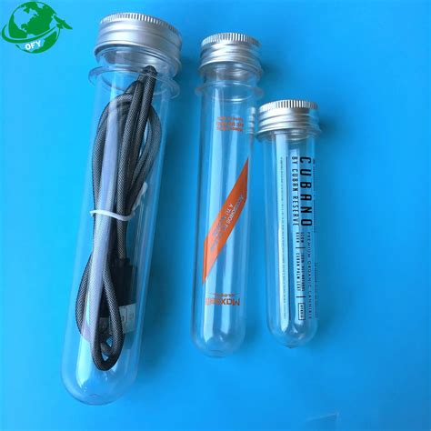 plastic clear pet test tube bottle  screw cap buy plastic pet
