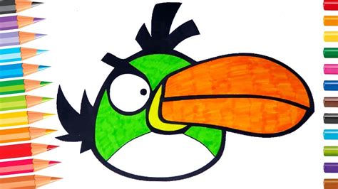 hal angry birds speed coloring pages  kids youtube