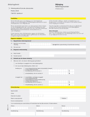 invulbaar  rekeningnummer wijzigen zo doet  dat belastingdienst fax email afdrukken