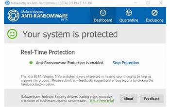 Malwarebytes Anti-Ransomware screenshot #1