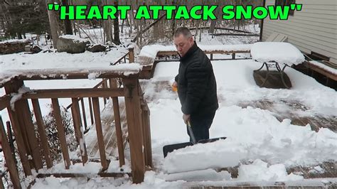 heart attack snow youtube