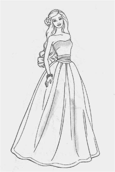 barbie princess ballerina coloring page page   ages coloring home