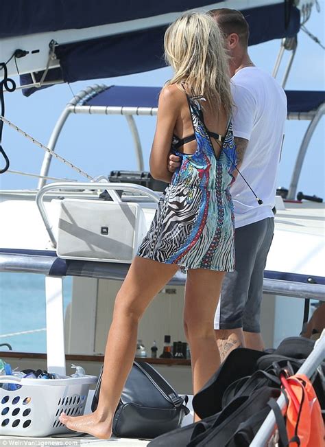 lady victoria hervey enjoys a boat ride with calum best daily mail online
