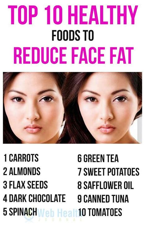 lose weight   face  rid  facial fat   lose