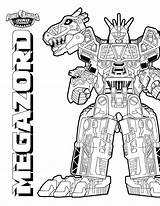Coloring Rangers Power Dino Ranger Pages Zord Charge Megazord Ausmalbilder Galaxy Thunder Blue Kids Lost Para Fury Colorir Force Bubakids sketch template