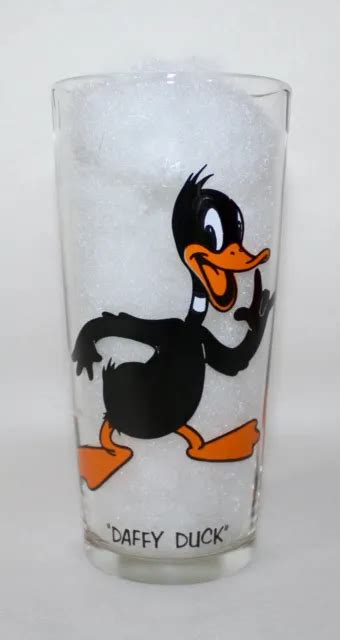 Daffy Duck Pepsi Collector Series Brockway Glass Warner Bros 1973 Bl 16