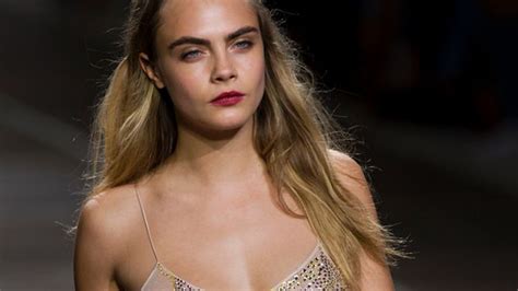 Cara Delevingne Dazzles In Sheer Dress As She Leads Catwalk At Star