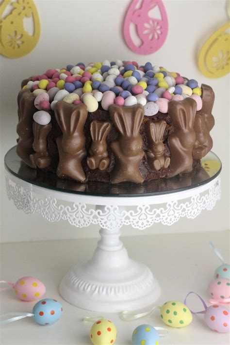 malteser malteaster bunny mini egg chocolate cake