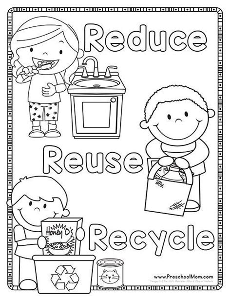 printable coloring pages recycling messiehnorr